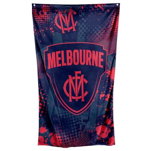 Official AFL Melbourne Demons Wall Cape Banner Flag (90 cm x 150 cm)