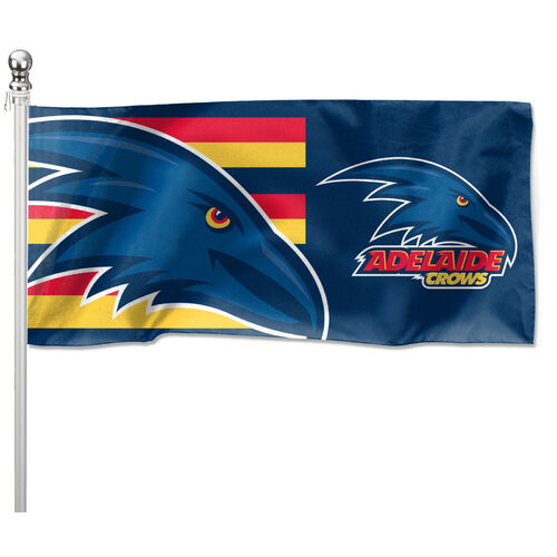 Adelaide Crows AFL Flag Pole Flag 180 by 90cms! LE