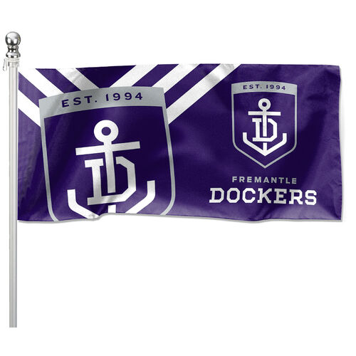 Fremantle Dockers AFL Flag Pole Flag 180 by 90cms! LE