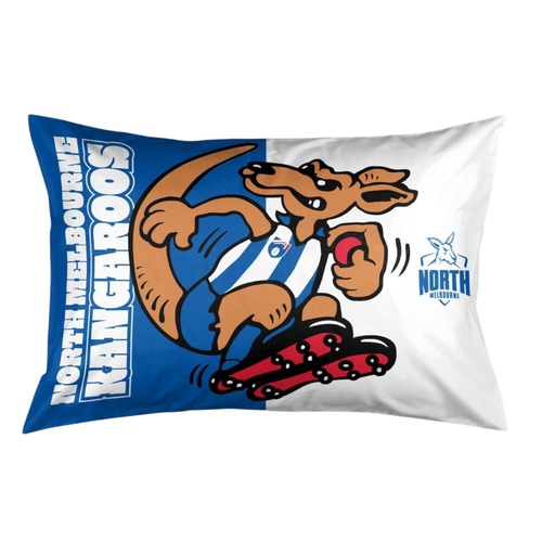 North Melbourne Kangaroos AFL Team Pillow case!