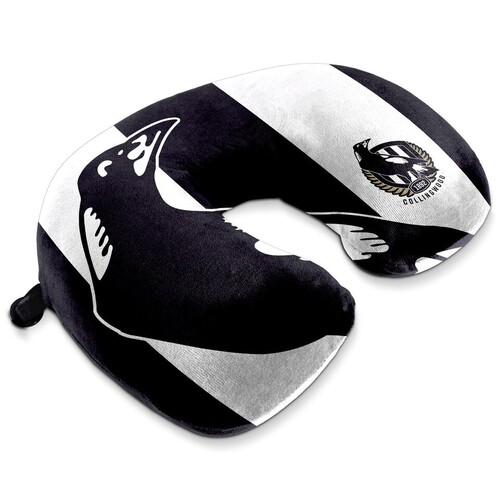 Coliingwood Magpies AFL Team Travel Pillow!