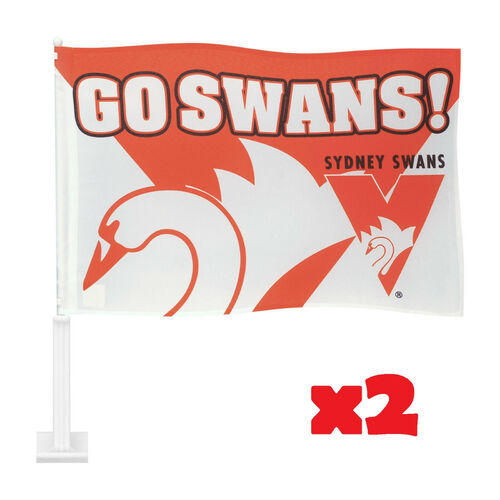 Sydney Swans AFL Car Flag 30 cm x 45 cm! 
