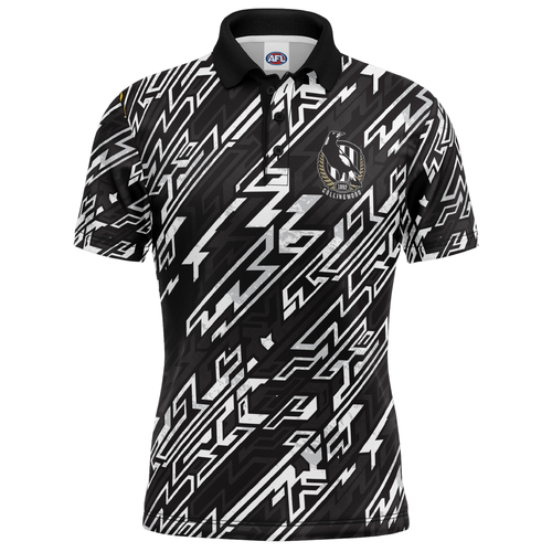 Collingwood Magpies AFL 'Par-Tee' Golf Polo T Shirt Sizes S-5XL!