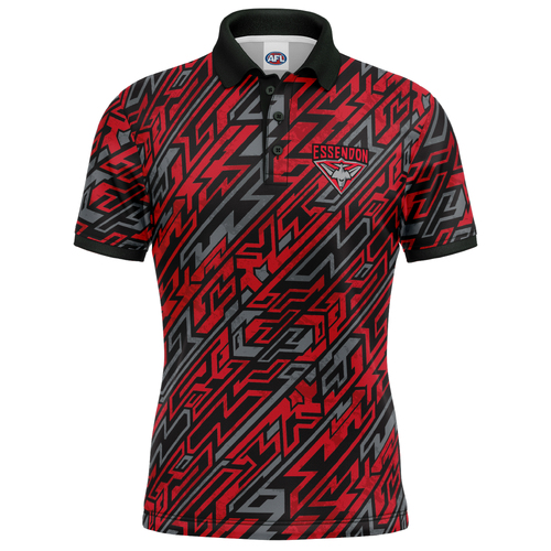 Essendon Bombers AFL 'Par-Tee' Golf Polo T Shirt Sizes S-5XL!