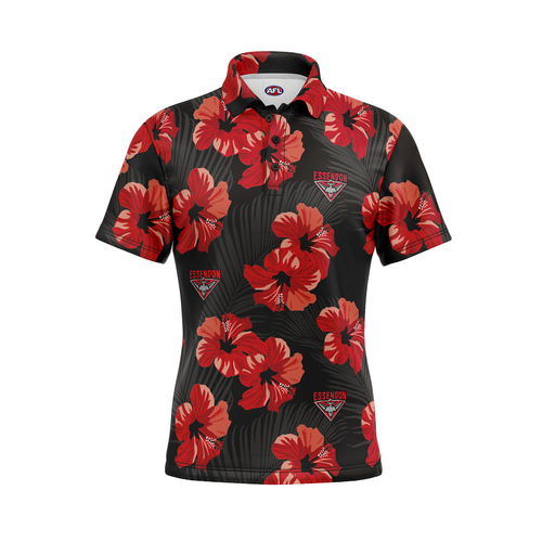 Essendon Bombers AFL Aloha Golf Polo Sizes S-5XL!