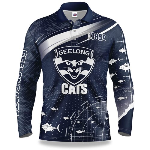 Geelong Cats 2018 AFL Youth Logo Hoody Sizes 4-14 BNWT 