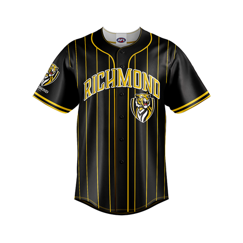 Richmond Tigers AFL Baseball Jersey Slugger T Shirt Sizes S-5XL!