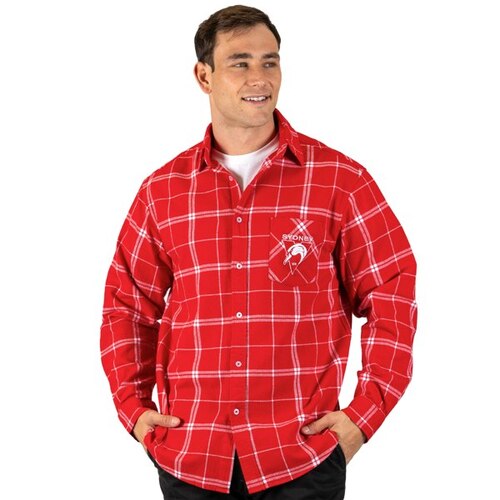 Sydney Swans AFL 'Mustang' Flannel Shirt Button Up T Shirt Sizes S-5XL!