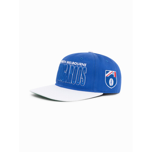 North Melbourne Kangaroos 2023 AFL Throwback Deadstock Cap!