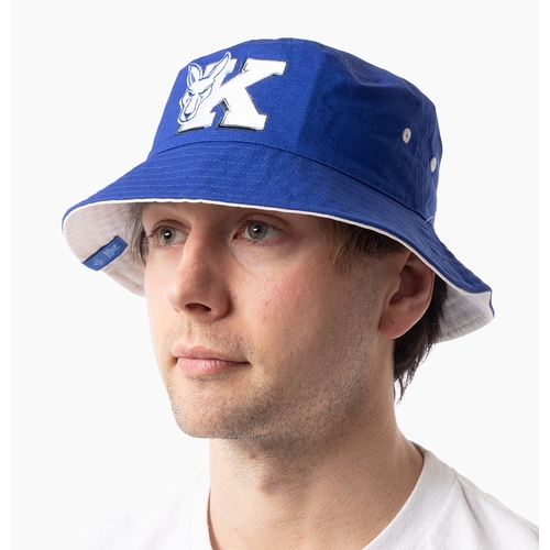North Melbourne Kangaroos AFL Graphic Letter Bucket Hat Cap!