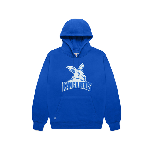 North Melbourne Kangaroos 2023 AFL OTH Team Crest Hoody Sizes S-5XL!