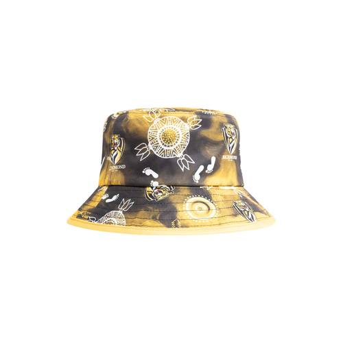 Richmond Tigers AFL Indigenous Bucket Hat Cap!