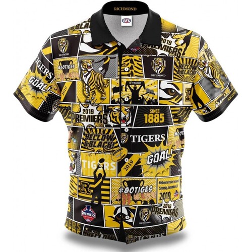 Richmond Tigers AFL Ashtabula Premiers Shirt Polo Sizes S-5XL!