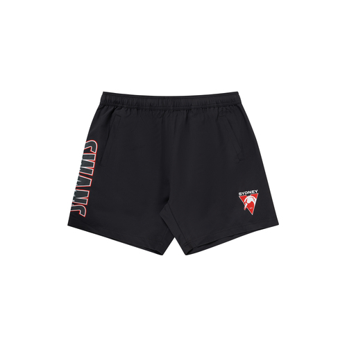 Sydney Swans AFL 2024 NAR Performance Shorts Sizes S-5XL!