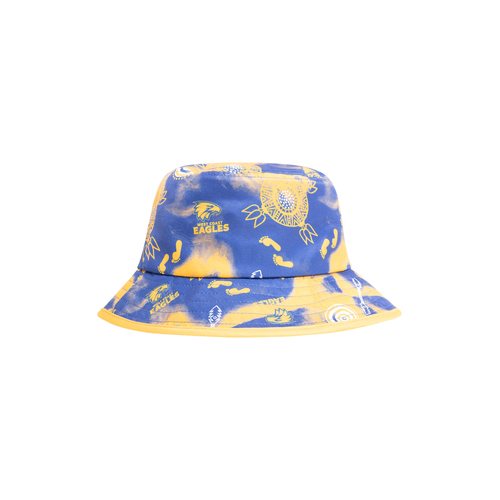 West Coast Eagles AFL Indigenous Bucket Hat Cap!