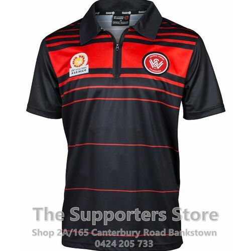 Western Sydney Wanderers 2017 Classic Sublimated Polo Size S-5XL! A League!