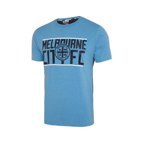 Melbourne City  FC 2018 Classic T Shirt Size S-5XL! A League Soccer Football! 