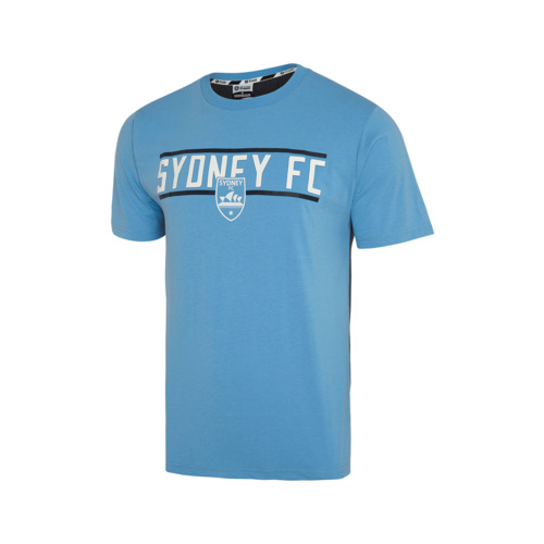 Sydney FC Sky Blues 2018 Classic T Shirt Size S-5XL! A League Soccer! 