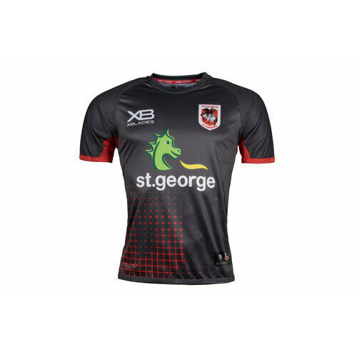 St George Illawarra Dragons NRL 2018 Players X Blades Training Shirt Size S-5XL!