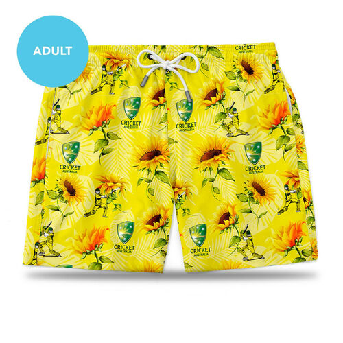 Cricket Australia 2020 Adult Mens Hawaiian Shorts Sizes S-5XL