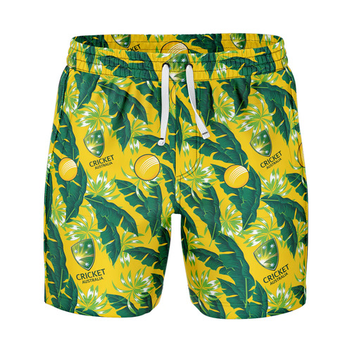 Cricket Australia Paradise Volley Swim Shorts Sizes S-5XL!