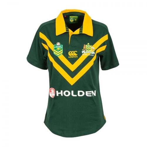 Australian Kangaroos ARL CCC Classic Jersey Ladies Sizes 16 ONLY!