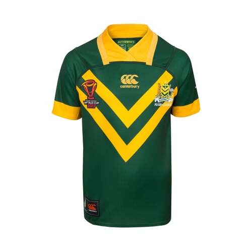 Australian Kangaroos ARL CCC 2019 Home Jersey Adult and Kids Sizes!