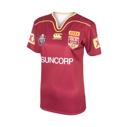 Queensland Maroons State Of Origin CCC On Field Jersey Adults, Ladies, Kids!7