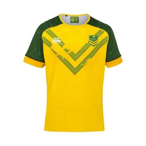 Australian Kangaroos ARL NRL CCC Training Jersey Sizes S-L!