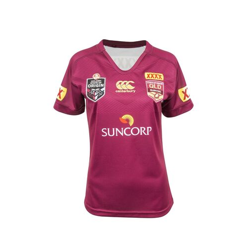 Queensland Maroons State Of Origin NRL Mens CCC Players Pro Jersey Size S-6XL!5