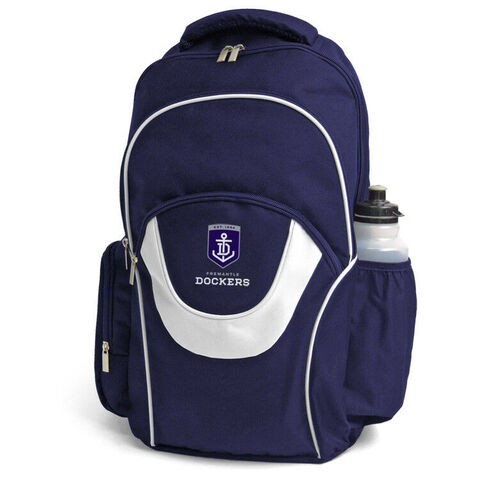 Fremantle Dockers AFL Fusion Backpack with 3 Compartments! School Gym Bag!
