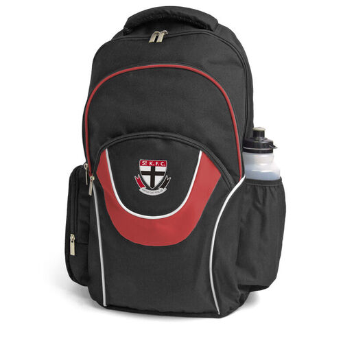 St Kilda AFL Fusion Backpack with 3 Compartments! School Gym Bag!