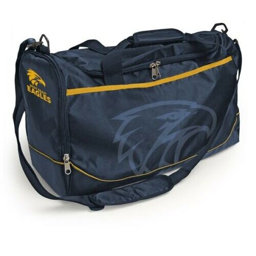 West Coast Eagles AFL Sports Travel Bag! School Bag! Shoulder Bag!