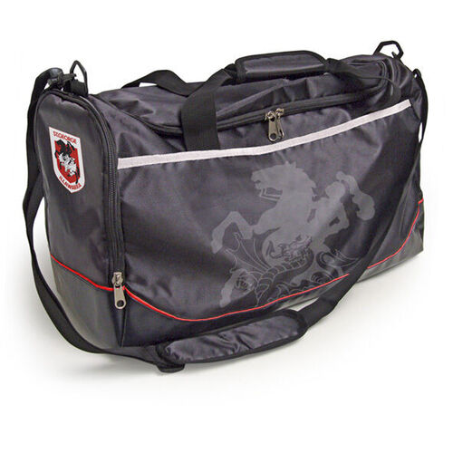 St George Illawarra Dragons NRL Sports Travel Bag! School Bag! Shoulder Bag!