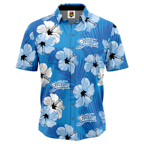 Adelaide Strikers Big Bash BBL Cricket Aloha Hawaiian Shirt Polo Sizes S-5XL! S4