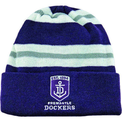 Fremantle Dockers AFL Wozza Winter Beanie! BNWT's!
