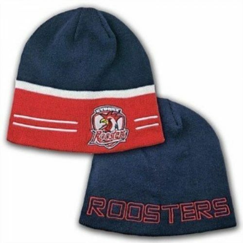 Official NRL Sydney Roosters Switch Reversible Embroidered Beanie