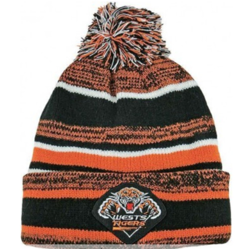 West Tigers NRL Dynamo Knitted Winter Beanie with Pom Pom!