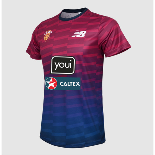Brisbane Lions AFL 2023 New Balance Training Shirt Sizes S-3XL!