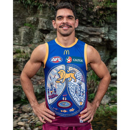 Brisbane Lions AFL 2024 Indigenous Guernsey Sizes S-3XL!