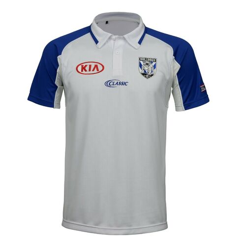 Canterbury Bankstown Bulldogs NRL Coaches Polo Shirt Sizes Small! T9
