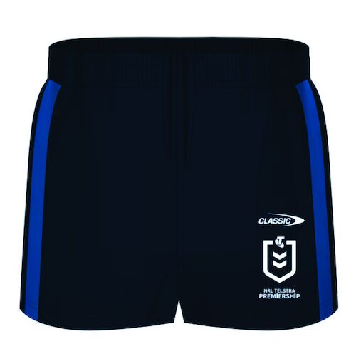 Canterbury Bankstown Bulldogs NRL Classic On-Field Away Shorts Sizes S-5XL! T1