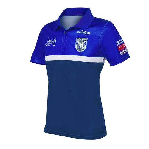 Canterbury Bankstown Bulldogs NRL 2021 Classic Media Polo Adults Sizes S-5XL!