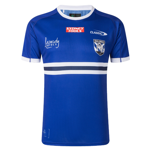 Canterbury Bulldogs NRL Training Shirt Sizes S-7XL! T2