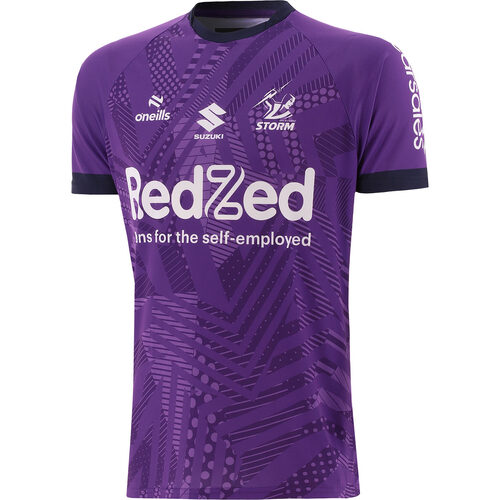 Melbourne Storm NRL 2024 O'Neills Purple Training Tee Sizes S-7XL!