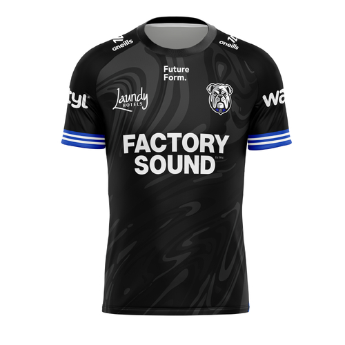 Canterbury Bulldogs NRL 2026 O'Neills Black Training Shirt Sizes S-7XL!