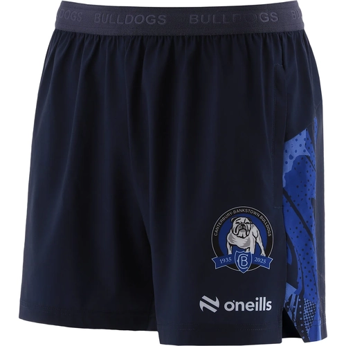 Canterbury Bulldogs NRL 2025 O'Neills Training Shorts Sizes S-7XL!