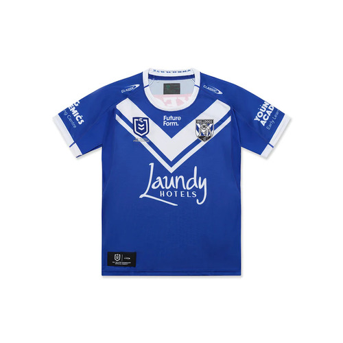 Canterbury Bulldogs NRL 2024 Away Jersey Kids Sizes 6-14!