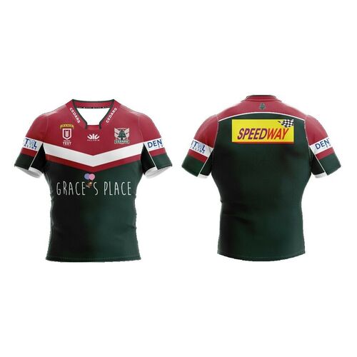 Lebanon Cedars Rugby League 2019 Pacific Test Jersey Adult Sizes S-5XL!