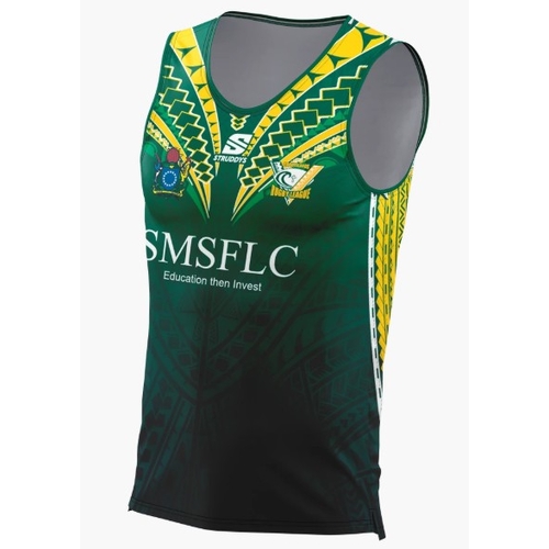 Cook Islands RLWC 2026 Training Singlet Sizes S-3XL!